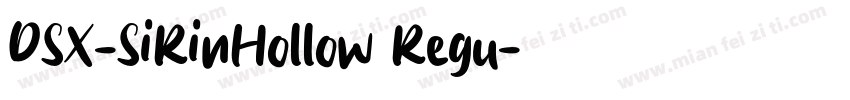 DSX-SiRinHollow Regu字体转换